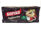 KOPIKO INSTANT COFFEE 30PK - CAPPUCCINO