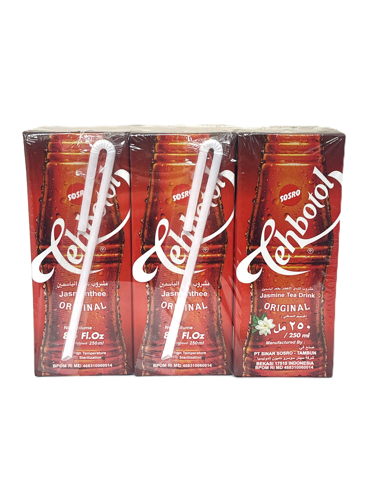 TEHBOTOL JASMINE TEA DRINK 6PK