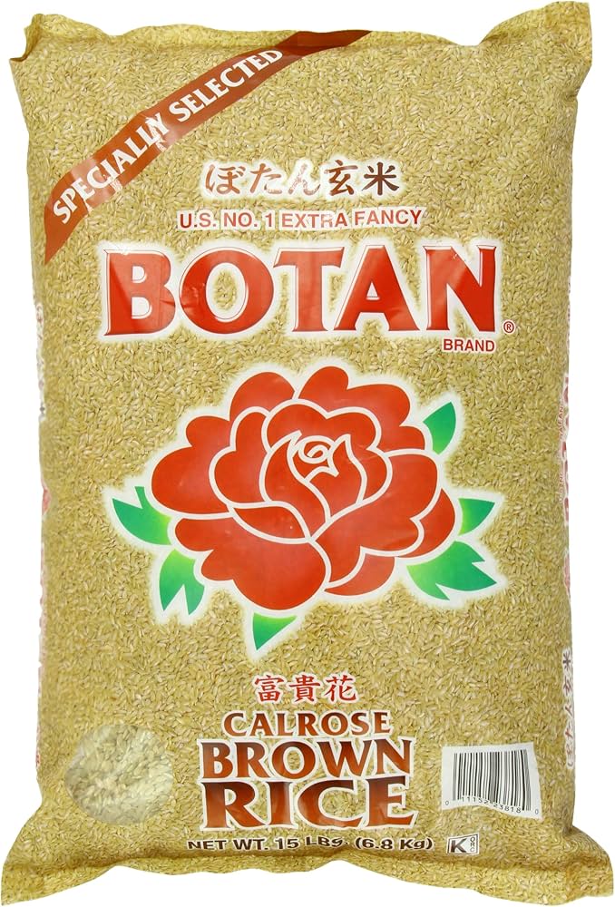 BOTAN CALROSE BROWN RICE (15lb)