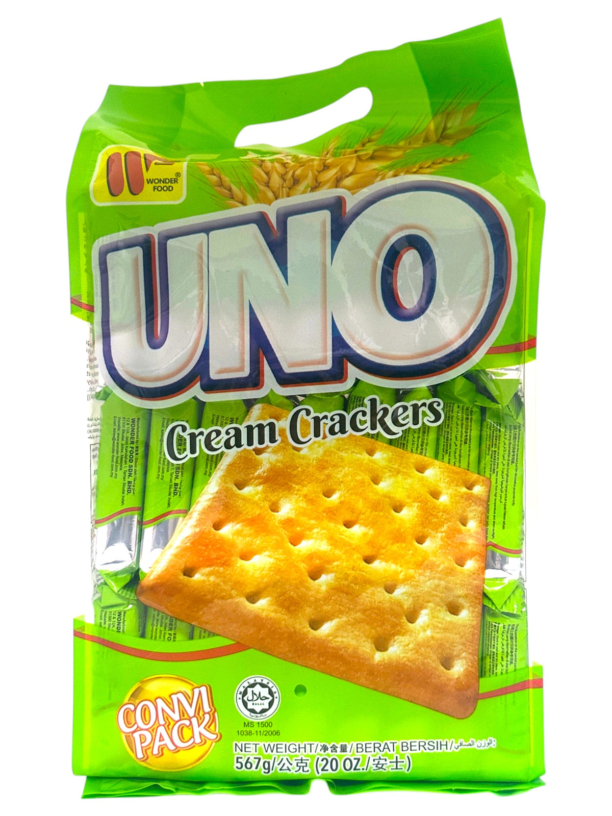UNO CREAM CRACKERS (20oz)