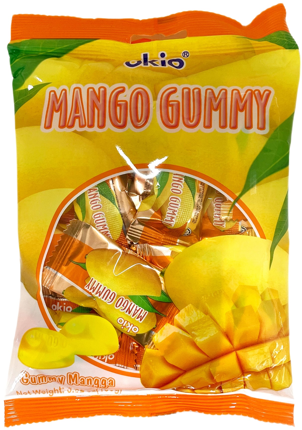 OKIO GUMMY CANDY - MANGO (3.52oz)