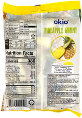 OKIO GUMMY CANDY - PINEAPPLE (3oz)