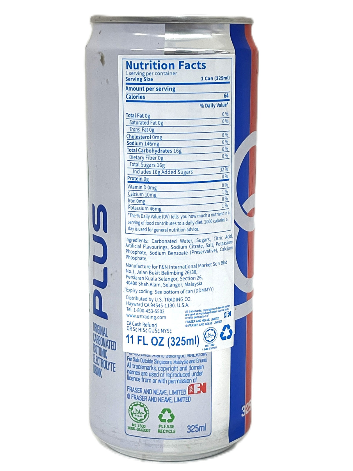 100 PLUS ENERGY DRINK (11oz)