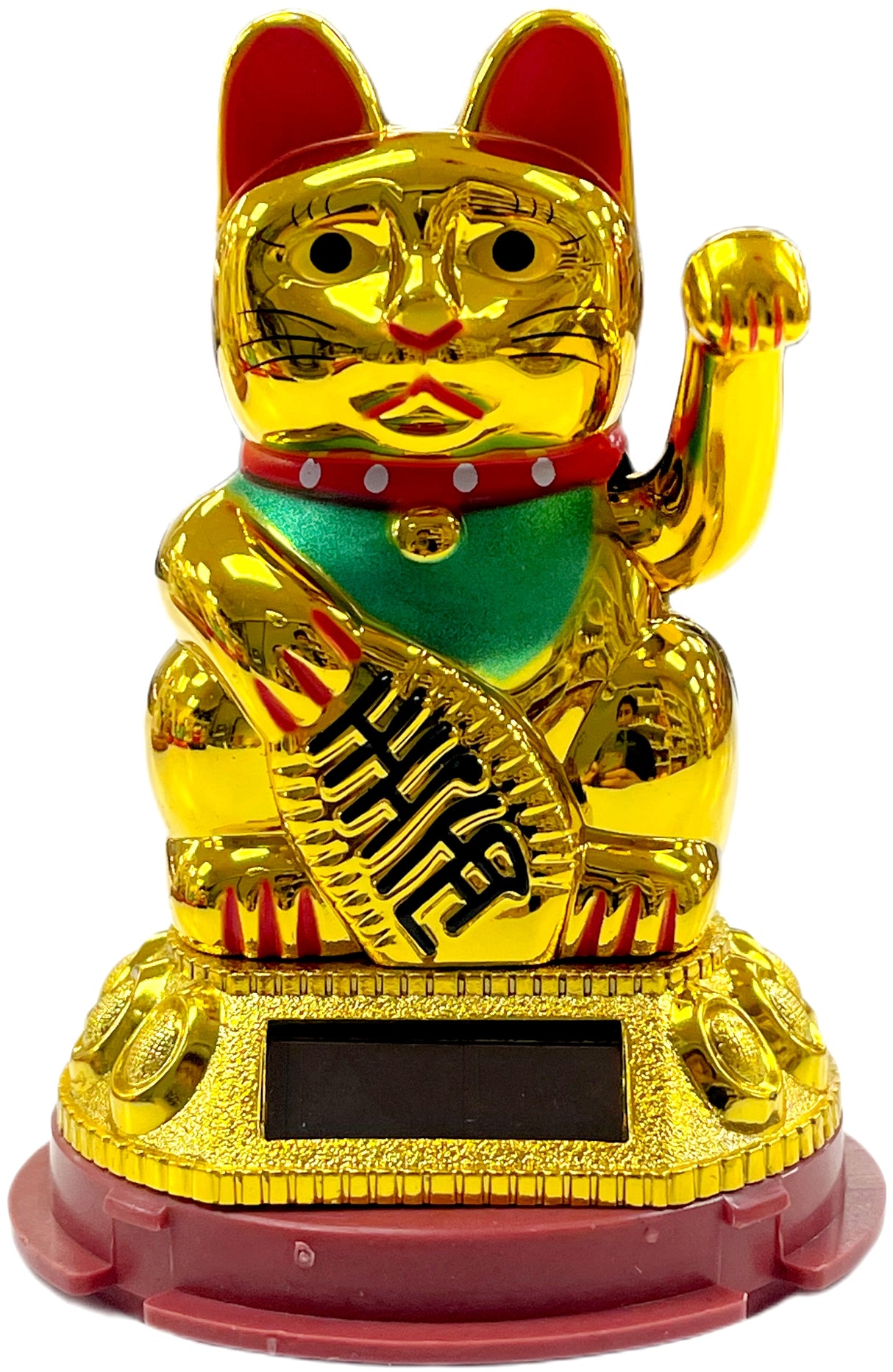 CLASSIC GOLD SOLAR CAT - 3"