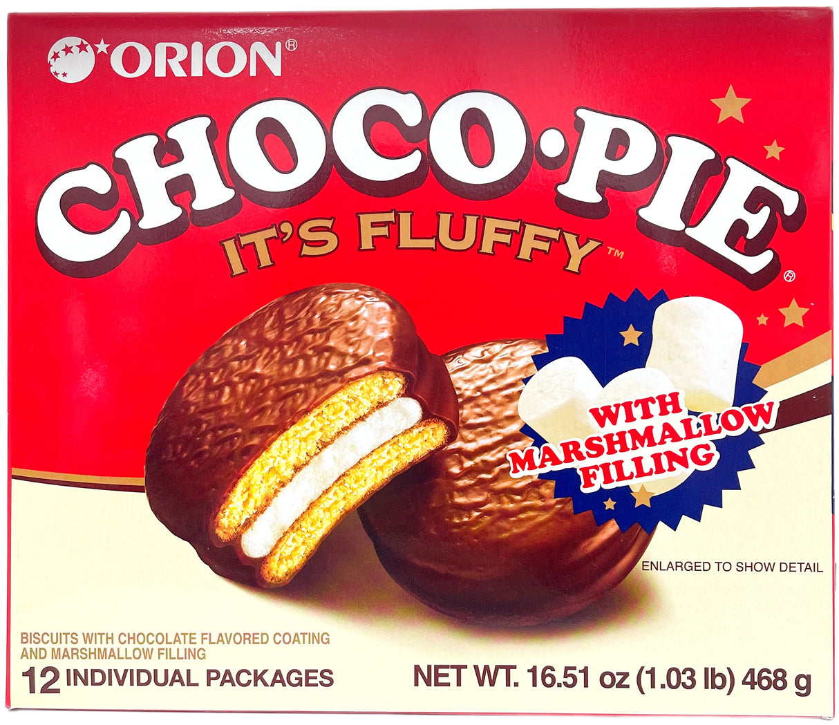 ORION CHOCO PIE 12PK - ORIGINAL