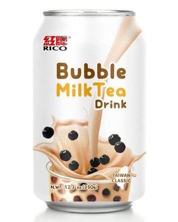 RICO BUBBLE MILK TEA DRINK - ORIGINAL (12.3oz)