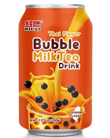 RICO BUBBLE MILK TEA DRINK - THAI (12.3oz)