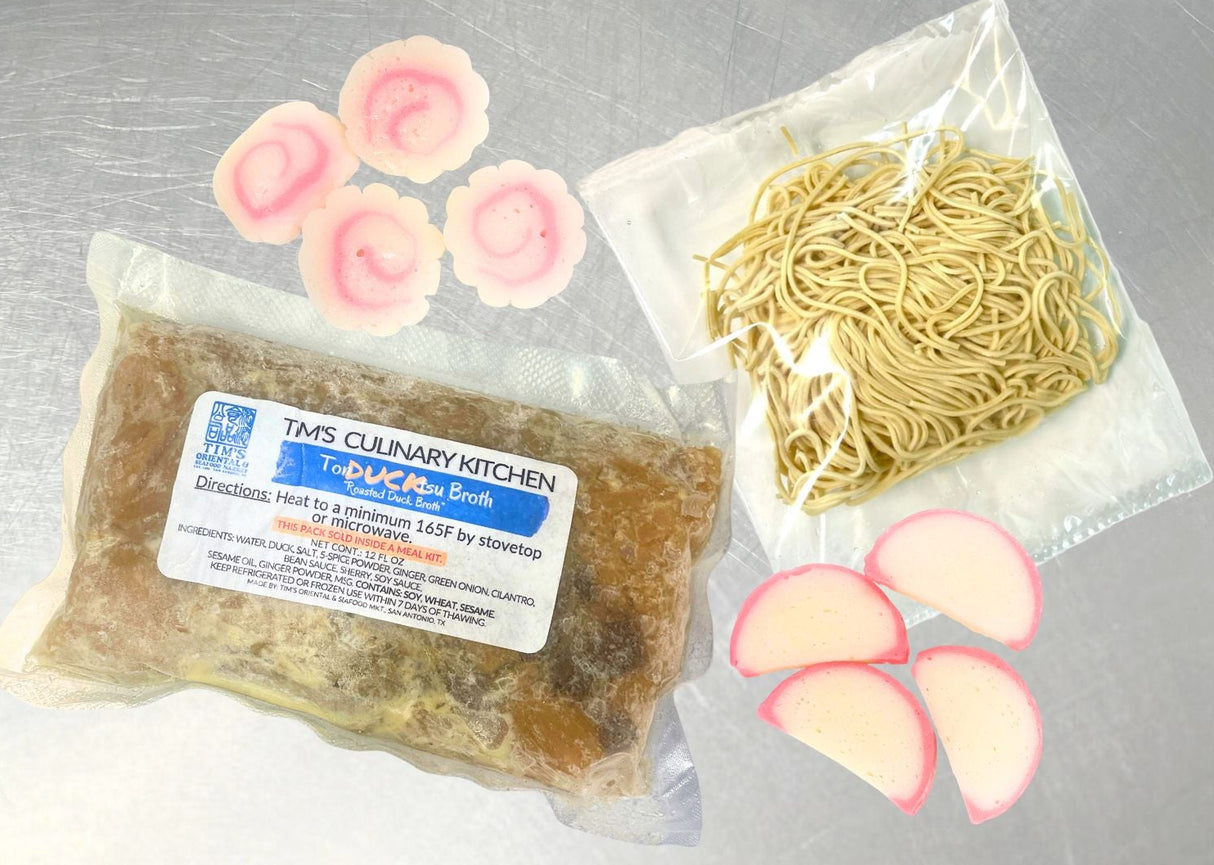Frozen Ramen Kit: Ton"DUCK"su + Fish Cake