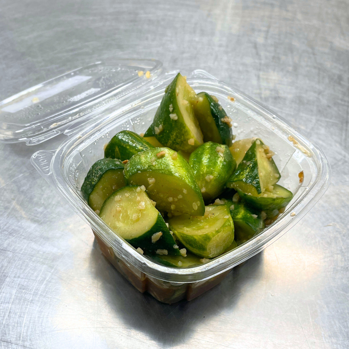 Garlicky Cucumber